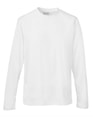 Heren Sportshirt Lange Mouw AWDis JC002 White